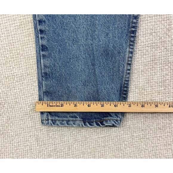 Vintage Levi's 512 Jeans Men's 36x30 (Actual 34x29) Slim Tapered Blue Denim USA - Picture 11 of 14